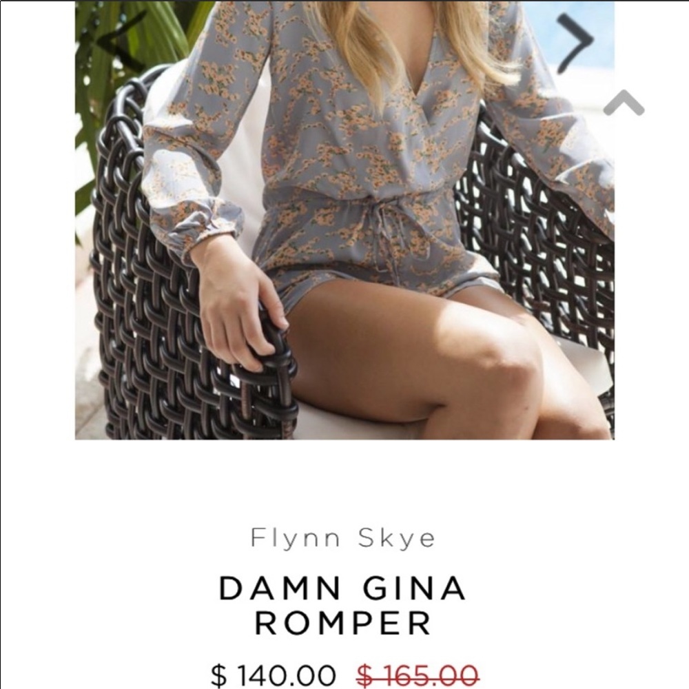 Flynn Skye floral romper